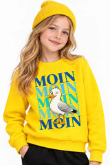 Moin Moin | BL Sweatshirt | Kız Çocuk (CSW523)