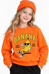 Banana | BL Sweatshirt | Kız Çocuk (CSW524)