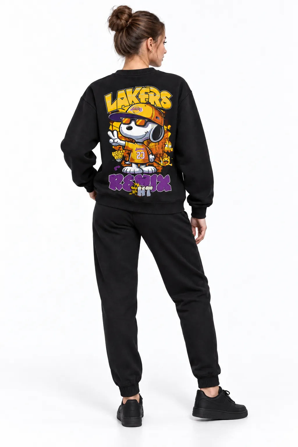 Snoopy Lakers | Eşofman Takımı | Kadın (YET369)