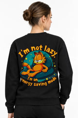 Lazy Garfield | BL Sweatshirt | Kadın (YSW335)