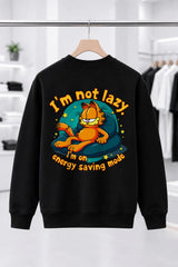 Lazy Garfield | BL Sweatshirt | Kadın (YSW335)