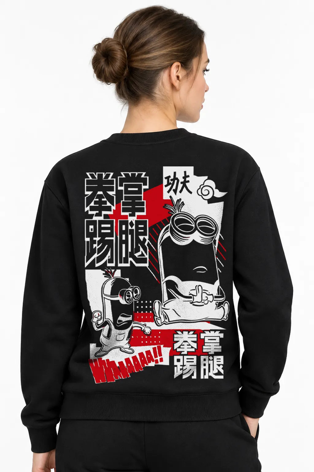 Minions | BL Sweatshirt | Kadın (YSW367)