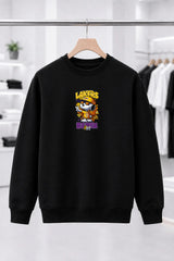 Snoopy Lakers | BL Sweatshirt | Kadın (YSW369)