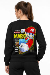 Super Mario | BL Sweatshirt | Kadın (YSW370)