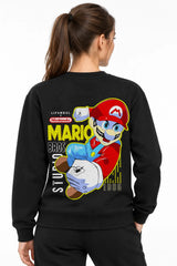 Super Mario | BL Sweatshirt | Kadın (YSW370)