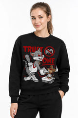 Tom Jerry Trust One | BL Sweatshirt | Kadın (YSW378)