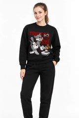 Tom Jerry Trust One | BL Sweatshirt | Kadın (YSW378)