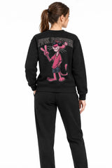 Pink Panther | BL Sweatshirt | Kadın (YSW379)