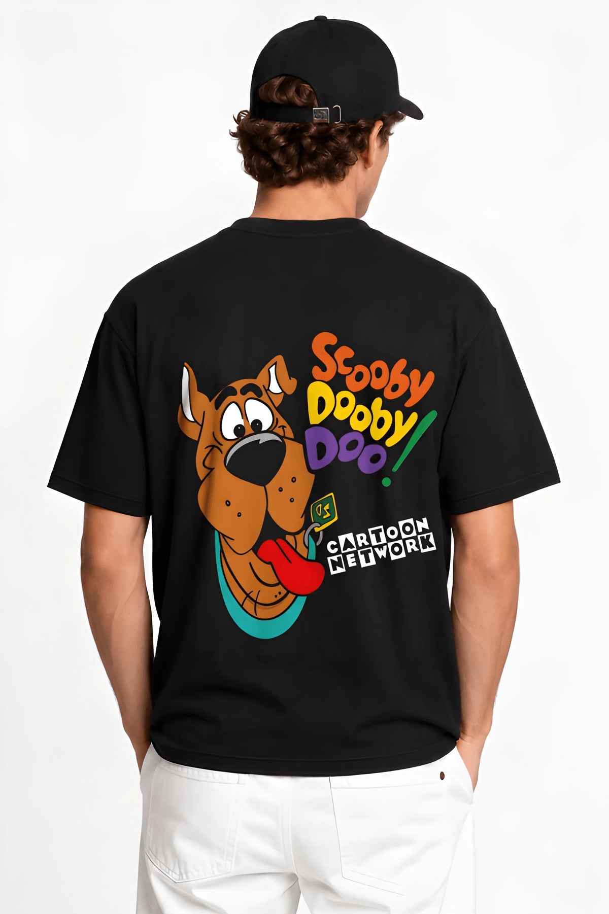 SCOOBY DOO | SIRT BASKILI %100 PAMUK HEAVY COTTON PREMIUM KALİTE T-SHIRT (Y323)