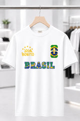 BRASIL | %100 PAMUK HEAVY COTTON PREMIUM KALİTE T-SHIRT (Y501)