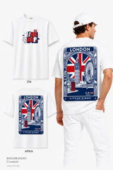 LONDON | %100 PAMUK HEAVY COTTON PREMIUM KALİTE T-SHIRT (Y503)