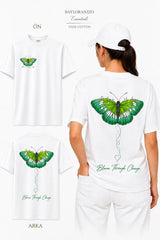 BLOOM THROUGH CHANGE | %100 PAMUK HEAVY COTTON PREMIUM KALİTE T-SHIRT (Y513)