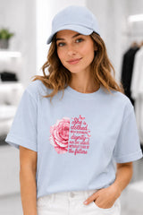 ROSE ART | %100 PAMUK HEAVY COTTON PREMIUM KALİTE T-SHIRT (Y514)