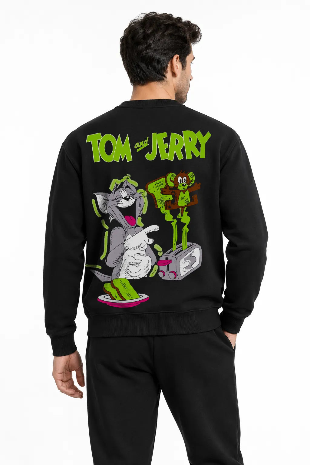 Tom and Jerry | Eşofman Takımı | Erkek (YET366)