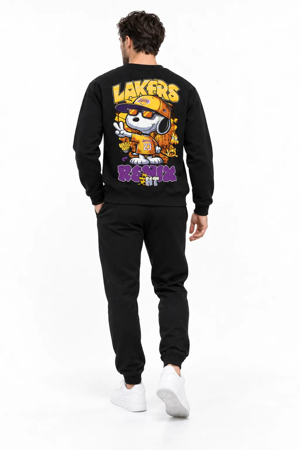 Snoopy Lakers | Eşofman Takımı | Erkek (YET369)