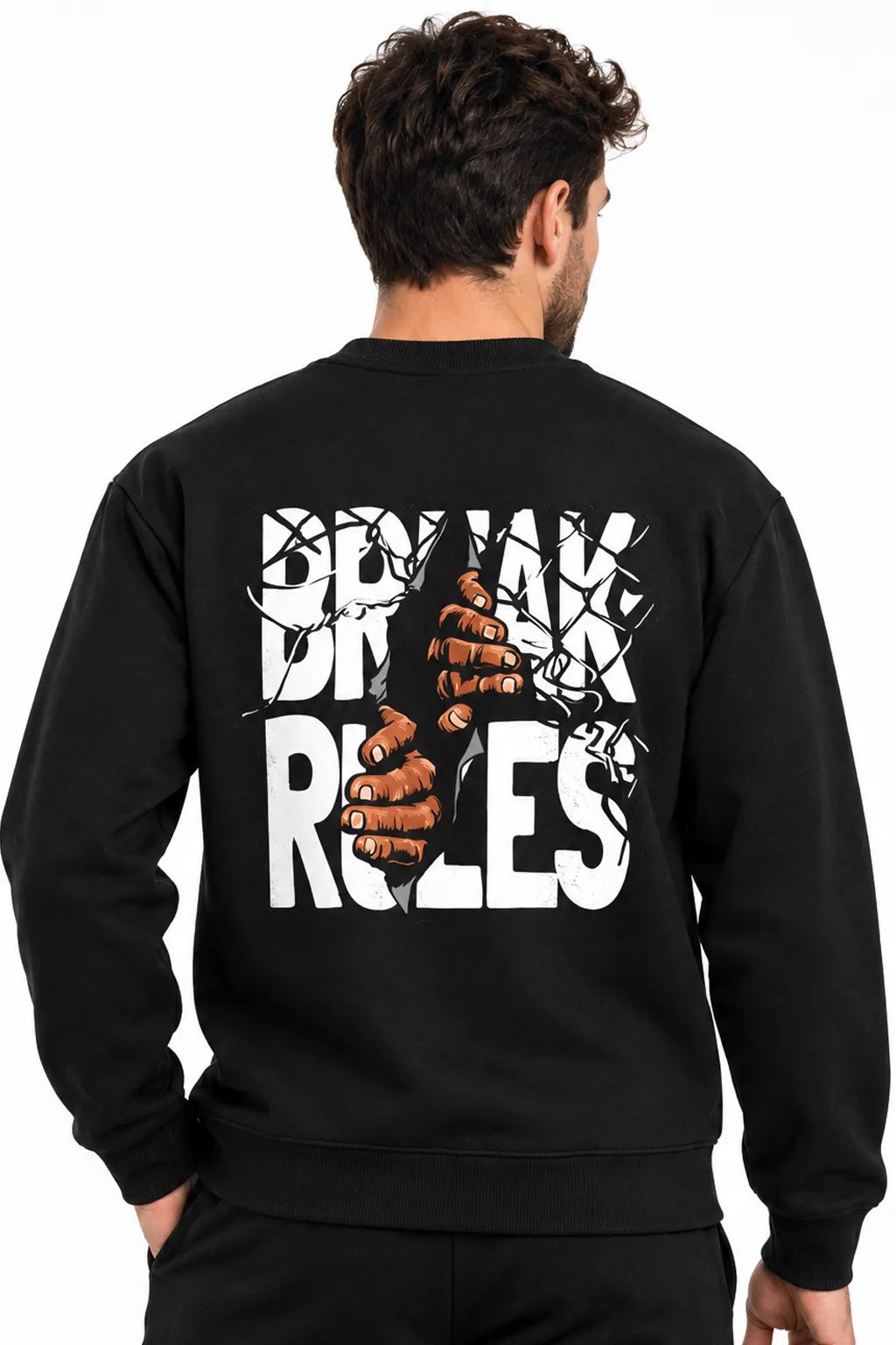 Break Rules | BL Sweatshirt | Erkek (YSW331)