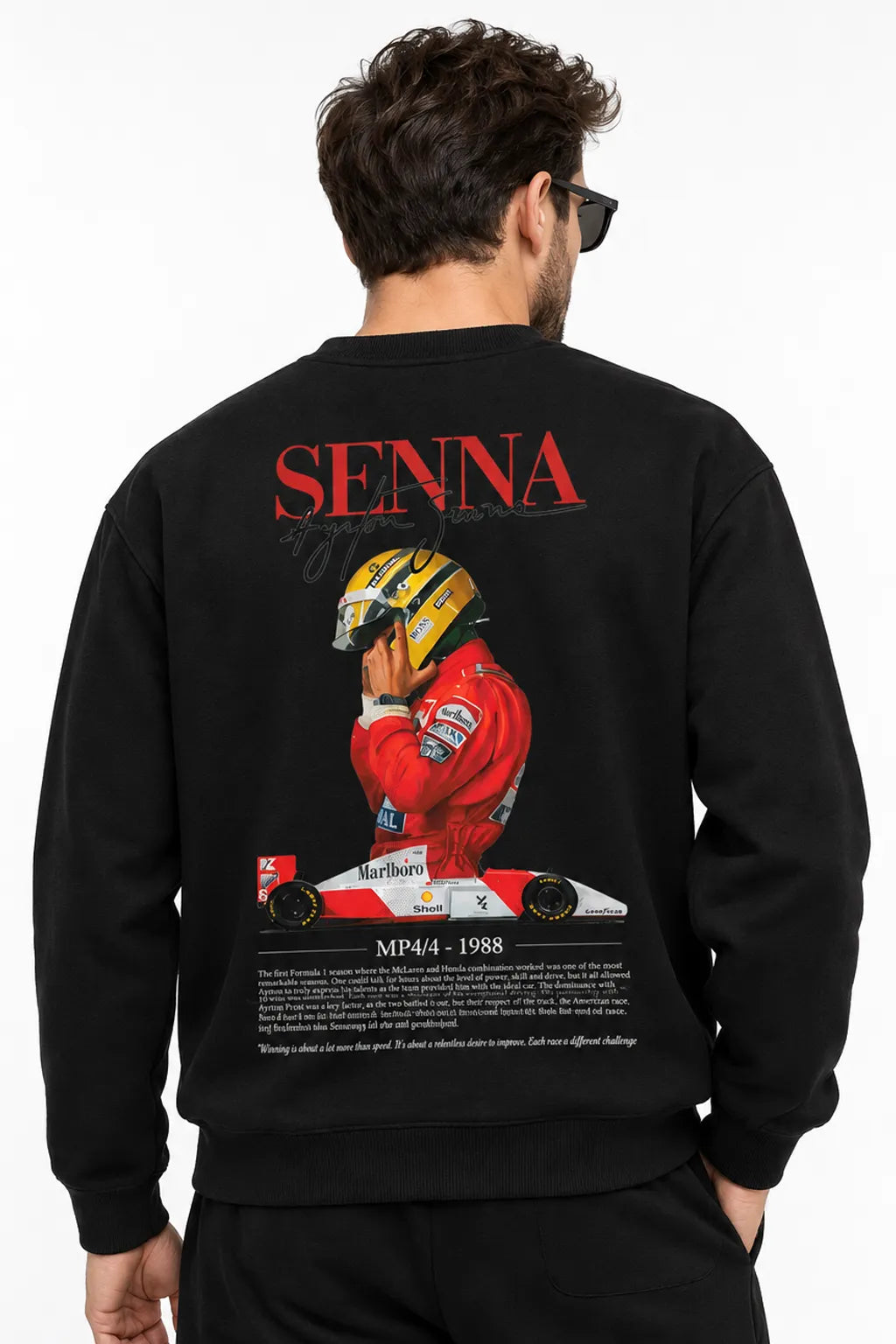 Senna | F1 Sweatshirt | Erkek (YSW340)