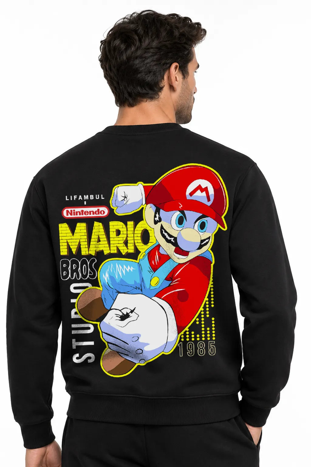 Super Mario | BL Sweatshirt | Erkek (YSW370)