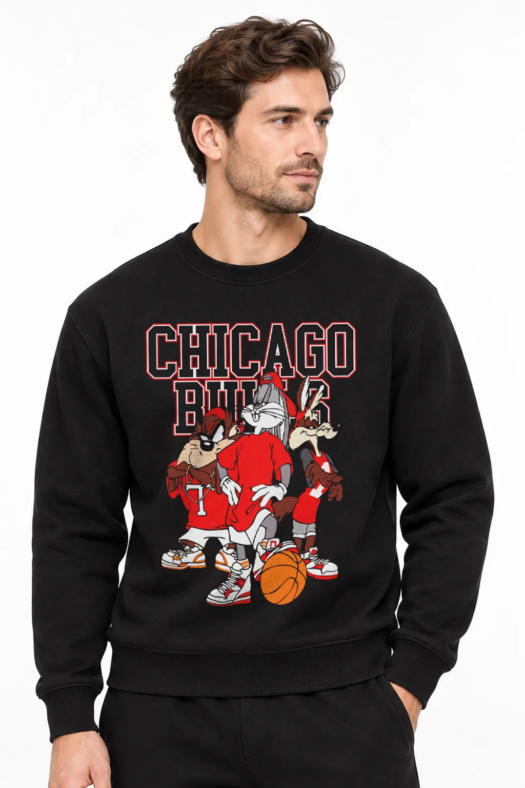 Chicago Bulls | BL Sweatshirt | Erkek (YSW376)
