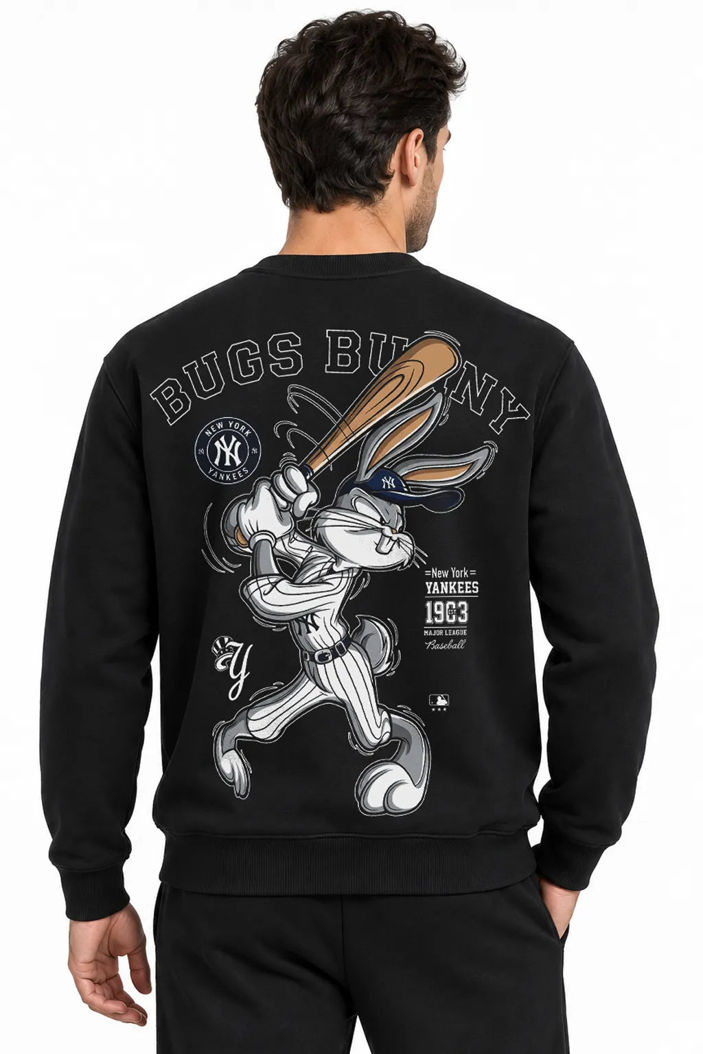 Bugs Bunny Baseball | BL Sweatshirt | Erkek (YSW380)