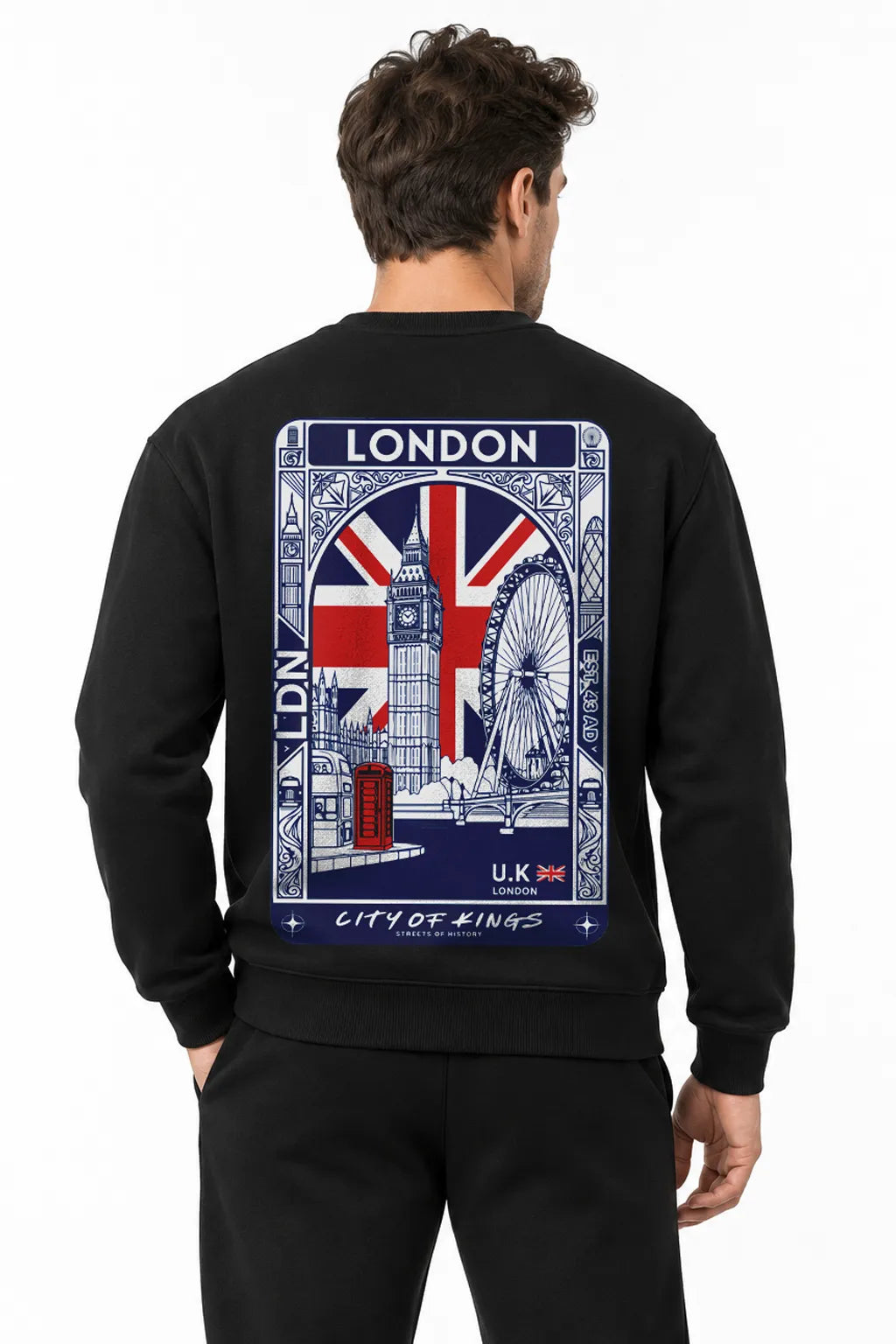 London | BL Sweatshirt | Erkek (YSW503)