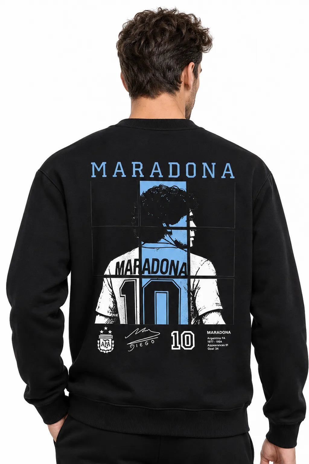 Maradona | BL Sweatshirt | Erkek (YSW512)